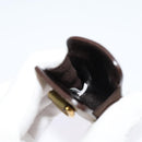 PRADA Pouch Safiano leather 2Set Gold Silver Auth 118868-18