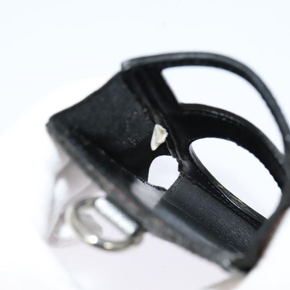 PRADA Pouch Safiano leather 2Set Gold Silver Auth 118868