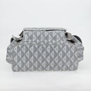 Christian Dior CD Diamond Backpack PVC Gray Auth 118893M-5