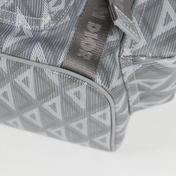 Christian Dior CD Diamond Backpack PVC Gray Auth 118893M