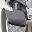 Christian Dior CD Diamond Backpack PVC Gray Auth 118893M-22