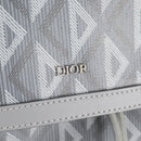 Christian Dior CD Diamond Backpack PVC Gray Auth 118893M-26