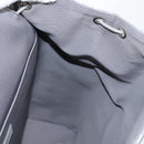 Christian Dior CD Diamond Backpack PVC Gray Auth 118893M-30