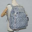Christian Dior CD Diamond Backpack PVC Gray Auth 118893M-32