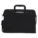 GUCCI Hand Bag Nylon Black Silver 015 3707 Auth 118899-13