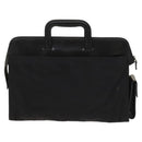 GUCCI Hand Bag Nylon Black Silver 015 3707 Auth 118899-2