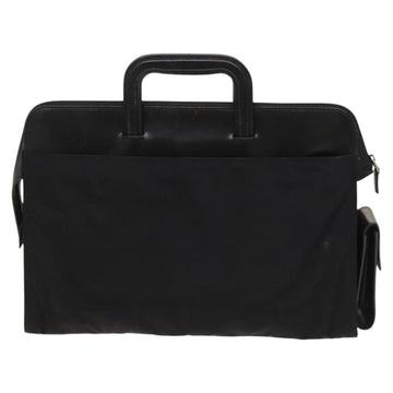 GUCCI Hand Bag Nylon Black Silver 015 3707 Auth 118899 - 0