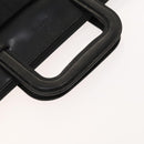 GUCCI Hand Bag Nylon Black Silver 015 3707 Auth 118899-7