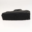GUCCI Hand Bag Nylon Black Silver 015 3707 Auth 118899-5