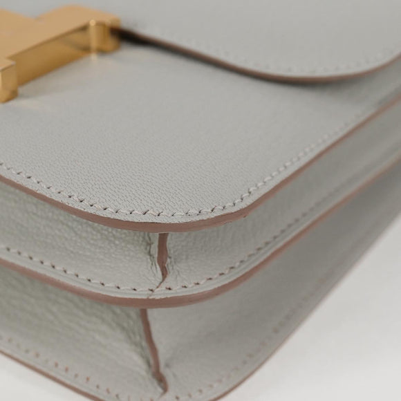 HERMES Constance 3 Mini 18 Shoulder Bag Shave Gripal Auth 118905M