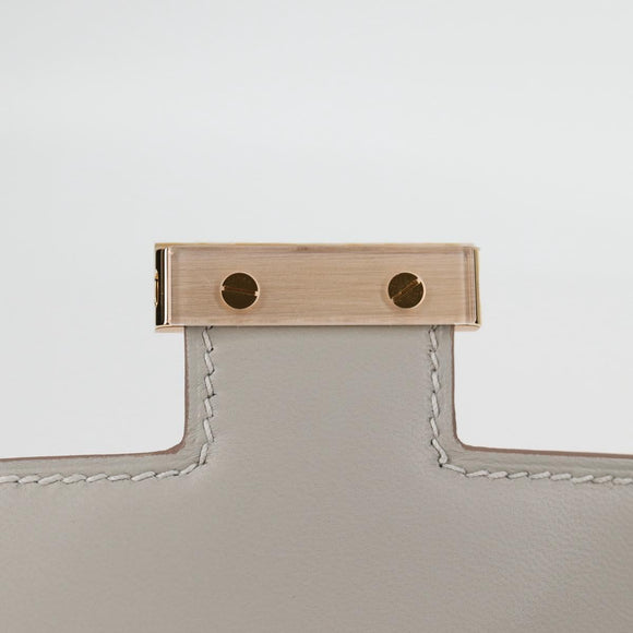 HERMES Constance 3 Mini 18 Shoulder Bag Shave Gripal Auth 118905M