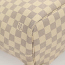LOUIS VUITTON Damier Azur Neverfull MM Tote Bag N41605 LV Auth 118906-10