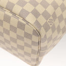 LOUIS VUITTON Damier Azur Neverfull MM Tote Bag N41605 LV Auth 118906-13
