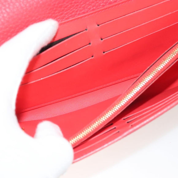 LOUIS VUITTON Portefeuille Capsine Wallet Taurillon Leather M69068 Auth 118907