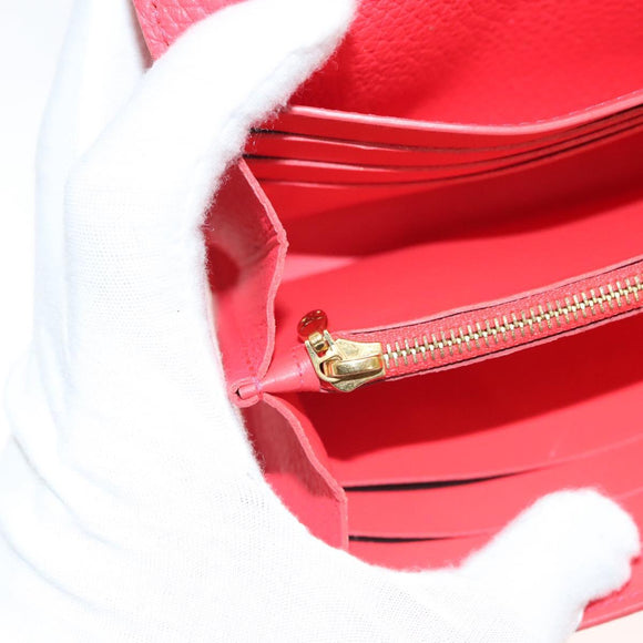 LOUIS VUITTON Portefeuille Capsine Wallet Taurillon Leather M69068 Auth 118907