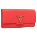 LOUIS VUITTON Portefeuille Capsine Wallet Taurillon Leather M69068 Auth 118907-1