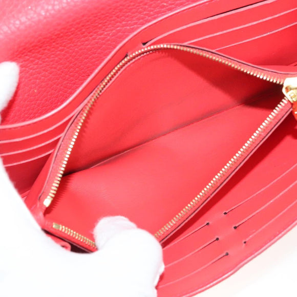 LOUIS VUITTON Portefeuille Capsine Wallet Taurillon Leather M69068 Auth 118907