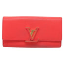 LOUIS VUITTON Portefeuille Capsine Wallet Taurillon Leather M69068 Auth 118907-13