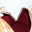 LOUIS VUITTON Monogram Multicolor Claudia Hand Bag White M40193 LV Auth 118928A-18