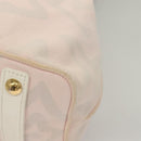 LOUIS VUITTON Cruise Line Taicienne PM Bag Canvas Pink M95672 LV Auth 118931-15