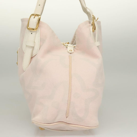 LOUIS VUITTON Cruise Line Taicienne PM Bag Canvas Pink M95672 LV Auth 118931