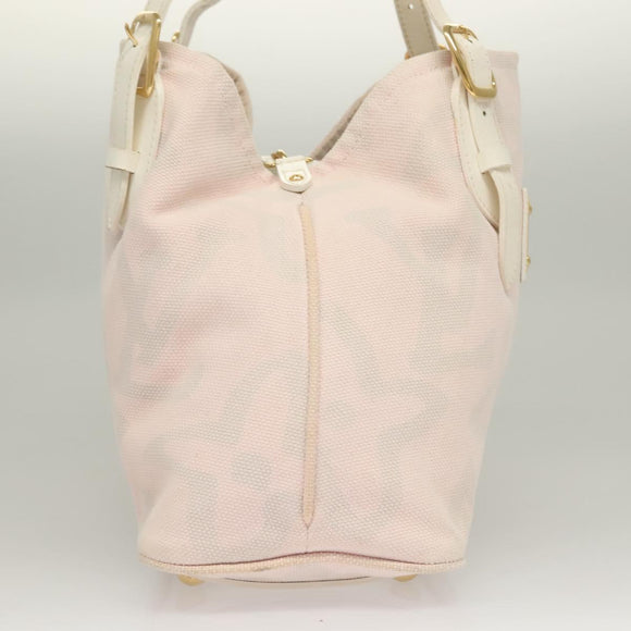 LOUIS VUITTON Cruise Line Taicienne PM Bag Canvas Pink M95672 LV Auth 118931