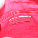 CHANEL Cambon Line Shoulder Bag Lamb Skin White Silver CC Auth 118933V-17