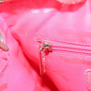 CHANEL Cambon Line Shoulder Bag Lamb Skin White Silver CC Auth 118933V-20