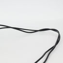 CHANEL Cambon Line Shoulder Bag Lamb Skin White Silver CC Auth 118933V-8