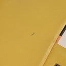 CHANEL Matelasse Backpack Lamb Skin Yellow Silver CC Auth 118937M-26