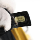 CHANEL Matelasse Backpack Lamb Skin Yellow Silver CC Auth 118937M-11