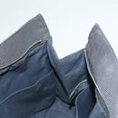 HERMES Her Line Clutch Bag Canvas Gray Auth 118940-18