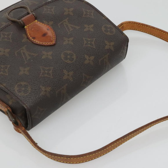 LOUIS VUITTON Monogram Saint Cloud MM Shoulder Bag M51243 LV Auth 118946
