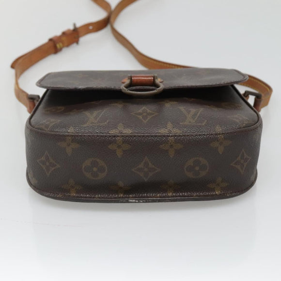 LOUIS VUITTON Monogram Saint Cloud MM Shoulder Bag M51243 LV Auth 118946