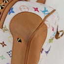 LOUIS VUITTON Monogram Multicolor Courtney MM Bag 2way White M45641 Auth 118947V-9