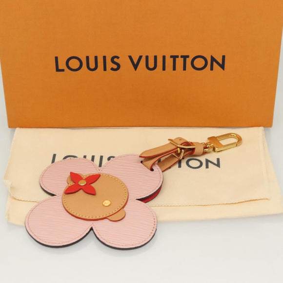 LOUIS VUITTON Epi Bijoux Sac Tag Vivienne Bag Charm Pink M69572 LV Auth 118950M