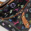 LOUIS VUITTON Monogram Multicolor Rita Tote Bag Black M40126 LV Auth 118953V-8