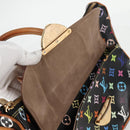 LOUIS VUITTON Monogram Multicolor Rita Tote Bag Black M40126 LV Auth 118953V-19