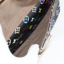 LOUIS VUITTON Monogram Multicolor Rita Tote Bag Black M40126 LV Auth 118953V-20