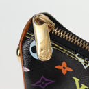 LOUIS VUITTON Monogram Multicolor Rita Tote Bag Black M40126 LV Auth 118953V-9