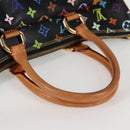 LOUIS VUITTON Monogram Multicolor Rita Tote Bag Black M40126 LV Auth 118953V-7