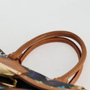 LOUIS VUITTON Monogram Multicolor Rita Tote Bag Black M40126 LV Auth 118953V-14