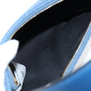 VERSACE Hand Bag Denim 2way Blue Gold Auth 118958M-11