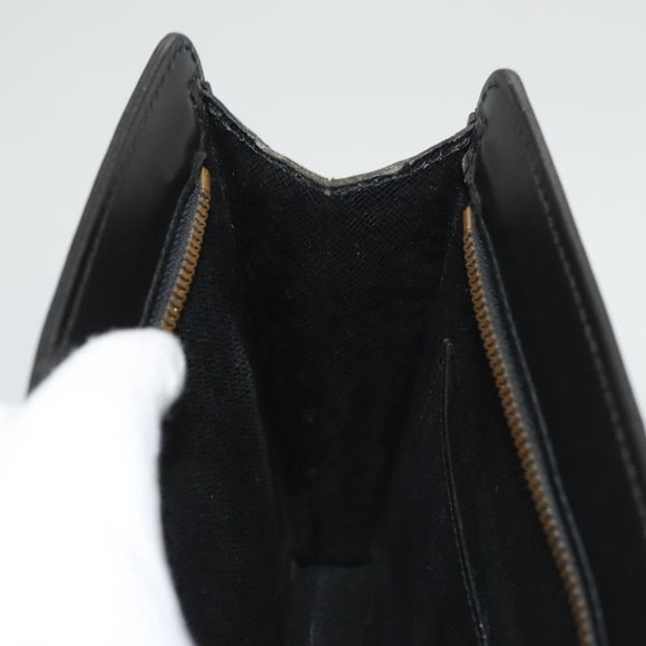 LOUIS VUITTON Epi Pochette Homme Clutch Bag Black Noir M52522 LV Auth 119003