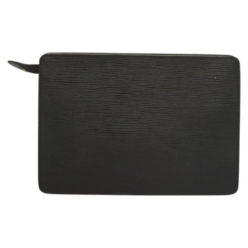 LOUIS VUITTON Epi Pochette Homme Clutch Bag Black Noir M52522 LV Auth 119003 - 0