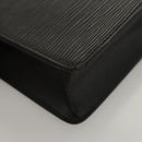 LOUIS VUITTON Epi Pochette Homme Clutch Bag Black Noir M52522 LV Auth 119003-7