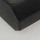 LOUIS VUITTON Epi Sac Seau Shoulder Bag Black M80161 LV Auth 119004-14