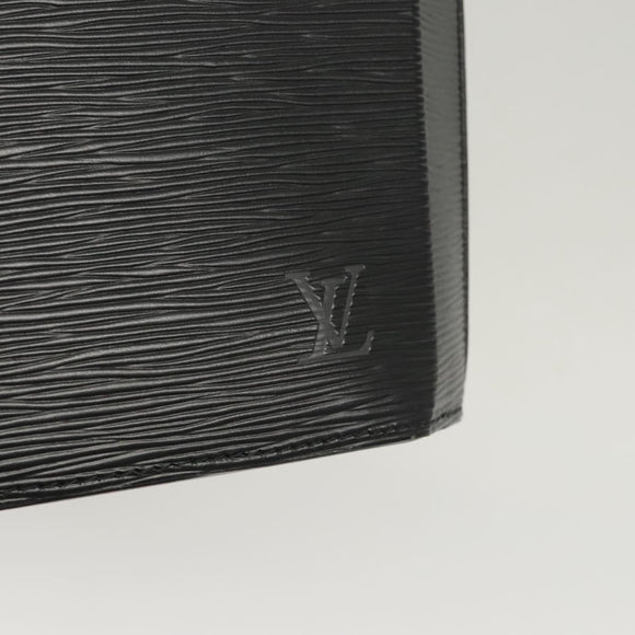 LOUIS VUITTON Epi Sac Seau Shoulder Bag Black M80161 LV Auth 119004