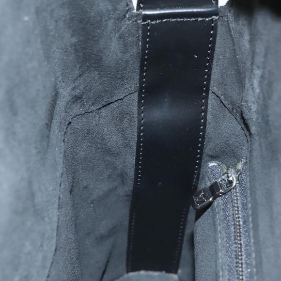 LOUIS VUITTON Epi Sac Seau Shoulder Bag Black M80161 LV Auth 119004