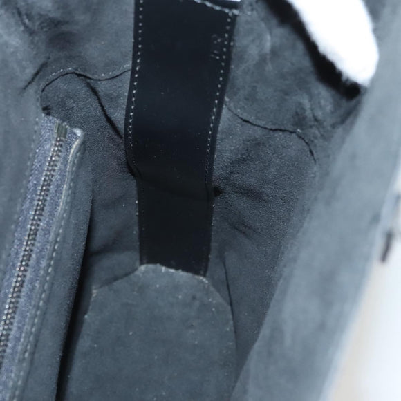 LOUIS VUITTON Epi Sac Seau Shoulder Bag Black M80161 LV Auth 119004